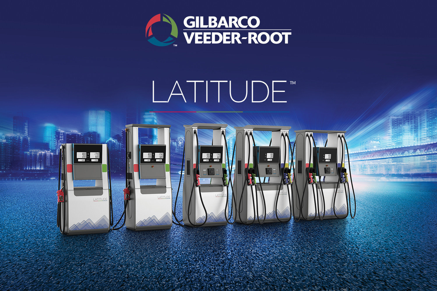 Gilbarco latitude dispensers